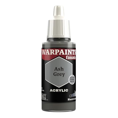 The Army Painter Ash Grey Warpaints Fanatic Acrylfarbe, 18 ml von The Army Painter