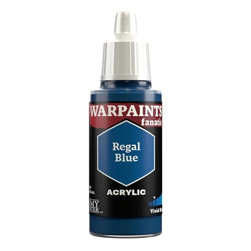 The Army Painter Blue Warpaints Fanatic Acrylfarben, 18 ml, Königsblau von The Army Painter