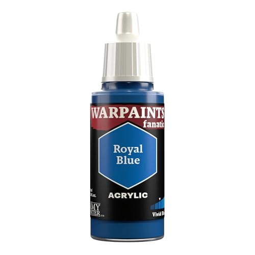 The Army Painter Blue Warpaints Fanatic Acrylfarben, 18 ml, Königsblau von The Army Painter