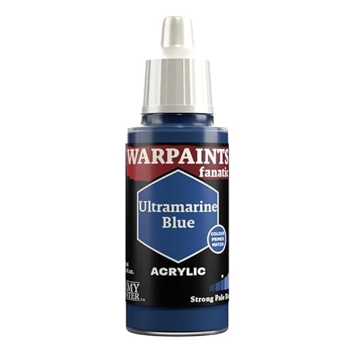 The Army Painter Blue Warpaints Fanatic Acrylfarben, 18 ml, Ultramarinblau von The Army Painter