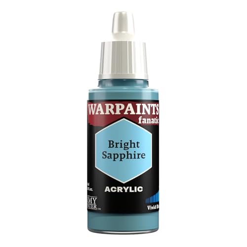 The Army Painter Blue Warpaints Fanatic Acrylfarben, 18 ml, leuchtender Saphir von The Army Painter