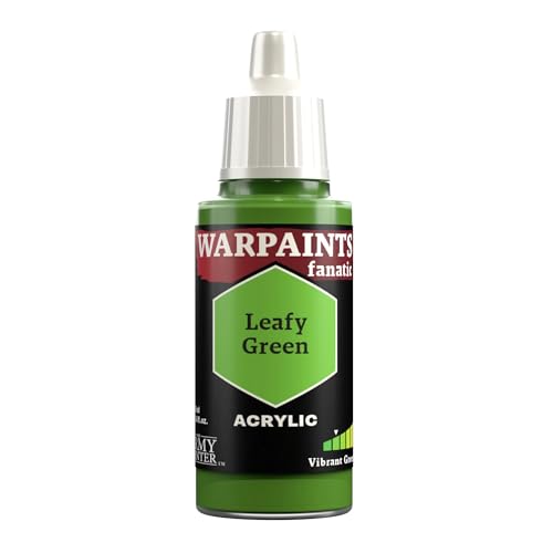 The Army Painter Greens Warpaints Fanatic Acrylfarben, 18 ml, Blattgrün von The Army Painter