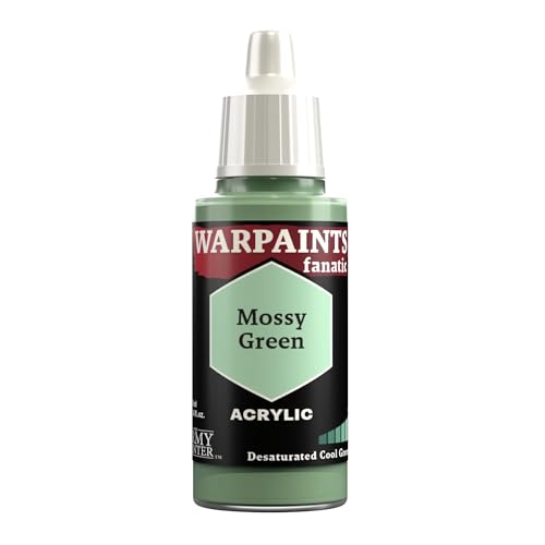 The Army Painter Greens Warpaints Fanatic Acrylfarben, 18 ml, Moosgrün von The Army Painter