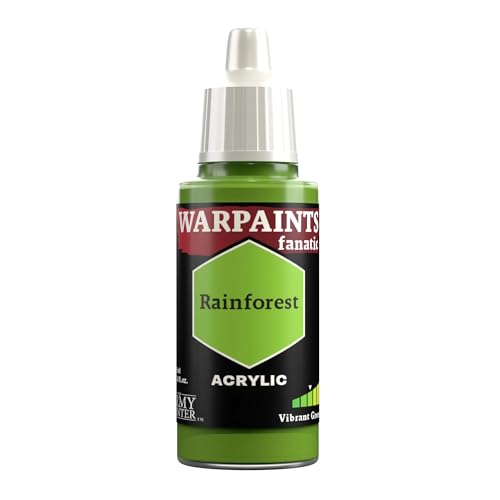 The Army Painter Greens Warpaints Fanatic Acrylfarben, 18 ml, Regenwald von The Army Painter