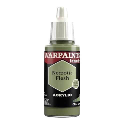 The Army Painter Greens Warpaints Fanatic Acrylfarben, nekrotisches Fleisch, 18 ml von The Army Painter