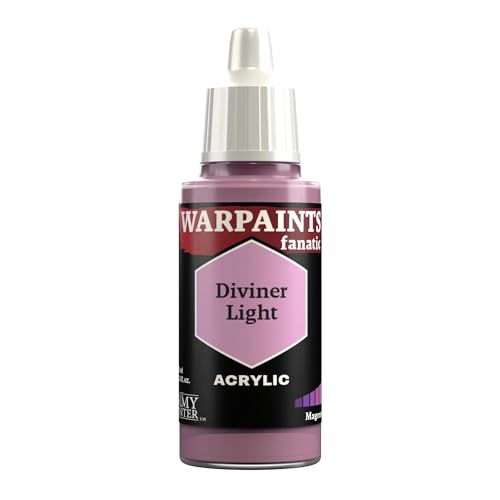 The Army Painter Pinks & Purples Warpaints Fanatic Acrylfarben, 18 ml (Diviner Light) von The Army Painter