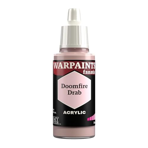 The Army Painter Pinks & Purples Warpaints Fanatic Acrylfarben, 18 ml (Doomfire Drab) von The Army Painter