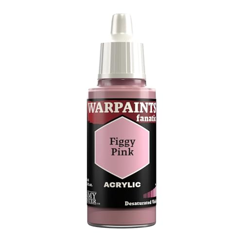 The Army Painter Pinks & Purples Warpaints Fanatic Acrylfarben, 18 ml (Figgy Pink) von The Army Painter