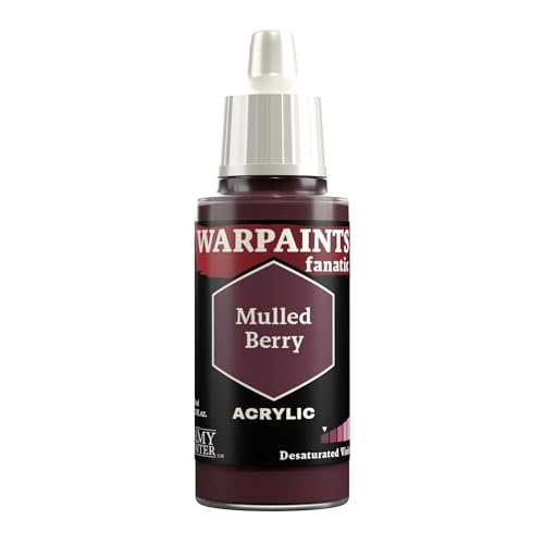The Army Painter Pinks & Purples Warpaints Fanatic Acrylfarben, 18 ml (Mulled Berry) von The Army Painter
