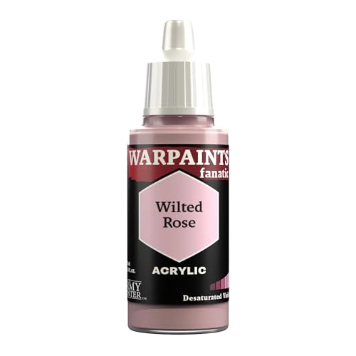 The Army Painter Pinks & Purples Warpaints Fanatic Acrylfarben, 18 ml (Wilted Rose) von The Army Painter