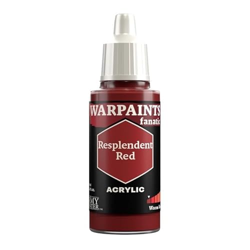 The Army Painter Reds Warpaints Fanatic Acrylfarben, 18 ml, leuchtendes Rot von The Army Painter