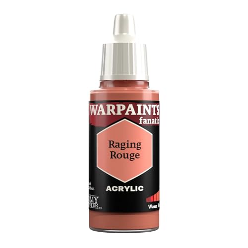 The Army Painter Reds Warpaints Fanatic Acrylfarben, 18 ml (Raging Rouge) von The Army Painter