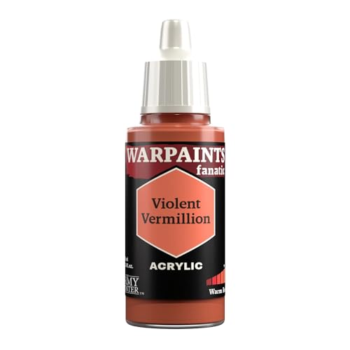 The Army Painter Reds Warpaints Fanatic Acrylfarben, 18 ml (Violent Zinnober) von The Army Painter