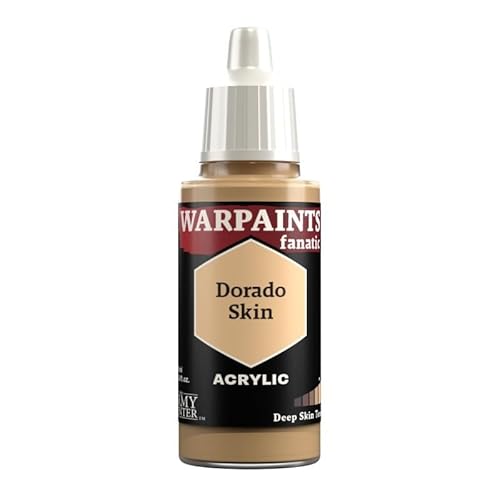 The Army Painter Skin Tones Warpaints Fanatic 18 ml Acrylfarben (Dorado Skin) von The Army Painter