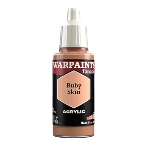 The Army Painter Skin Tones Warpaints Fanatic Acrylfarben, 18 ml (Rubinhaut) von The Army Painter