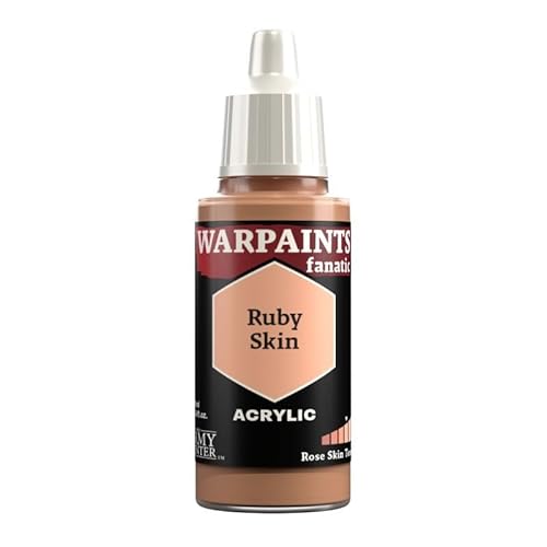 The Army Painter Skin Tones Warpaints Fanatic Acrylfarben, 18 ml (Rubinhaut) von The Army Painter