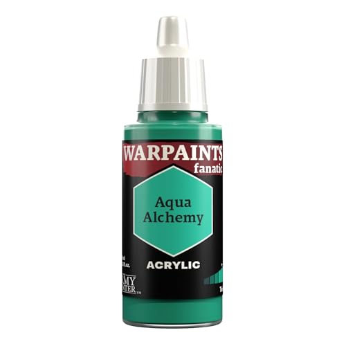 The Army Painter Teals & Turquoises Warpaints Fanatic Acrylfarben, 18 ml (Aqua Alchemy) von The Army Painter