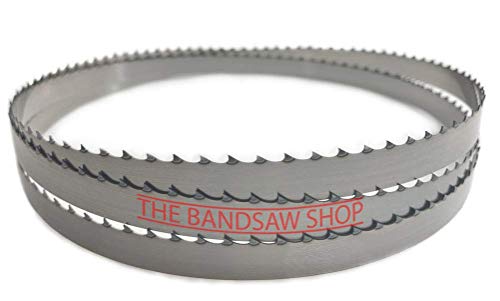 3378 mm x 2,5 cm (4 TPI) Karbon-Bandsägeblätter. von The Bandsaw Shop