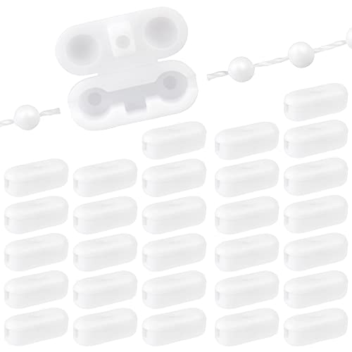 10 Stück Kunststoff-Kettenverbinder Passend für Rollos, Raffrollos und Vertikaljalousien - Kettenclips für Vertikaljalousien von The Bead Shop