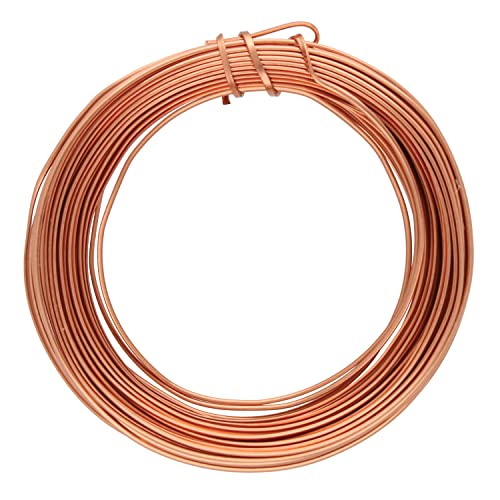 21 Ga Half Round Copper Craft Wire Copper Color von The Beadsmith