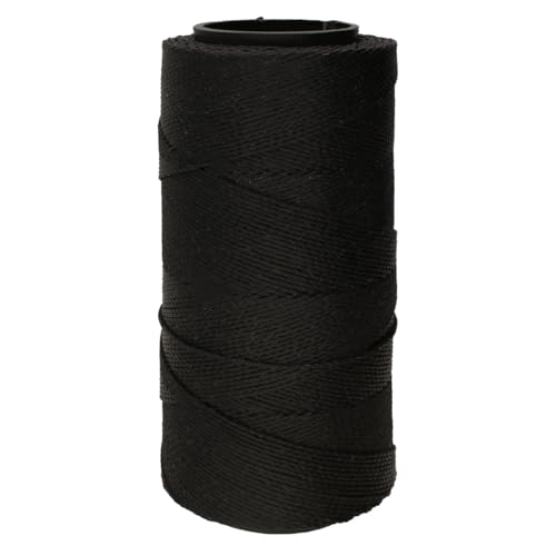 Beadsmith Knot It Waxed Poly Cord 144meters-Black von The Beadsmith