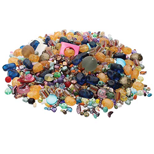 The Beadsmith Box mit Perlen, Perlensortiment, 2,3 kg Box mit Glasperlen in verschiedenen Formen und Größen, für Armbänder, Halsketten, Ohrringe, Schmuckherstellung und Bastelarbeiten The Beadsmith Box mit Perlen, Perlensortiment, 2,3 kg Box mit Glasperlen in verschiedenen Formen und Größen, für Armbänder, Halsketten, Ohrringe, Schmuckherstellung und Bastelarbeiten von The Beadsmith