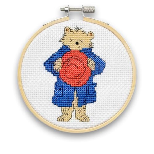 Paddington Mini-Kreuzstich-Set, Hello! von The Crafty Kit