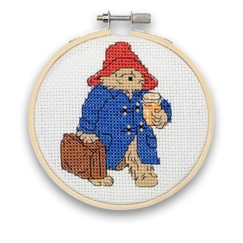 Paddington Mini-Kreuzstich-Set "The Journey Begins" von The Crafty Kit