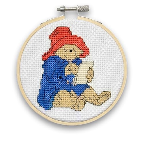 Paddington Mini-Kreuzstich-Set "Writing Home" von The Crafty Kit