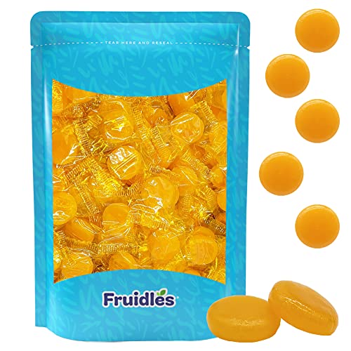 The Dreidel Company Butterscotch Knopf, runde Bonbons, 40 Stück einzeln verpackt (0,9 kg) von The Dreidel Company