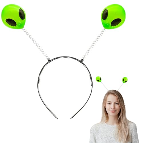 The Dreidel Company Glow Alien Boppers, leuchtet im Dunkeln, Halloween-Partygeschenk für Kinder und Erwachsene, 25,4 cm, 6 Stück von The Dreidel Company