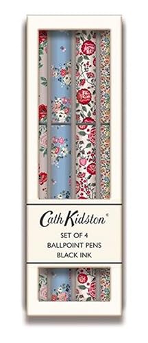 The Great British Card Company Cath Kidston Kugelschreiber, schwarze Tinte, 4 St�ck von The Great British Card Company