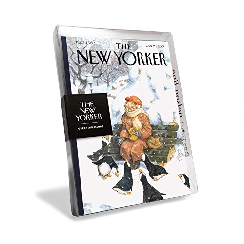 The New Yorker Nelson Line NYVX044B Weihnachtskarte in Box von The New Yorker