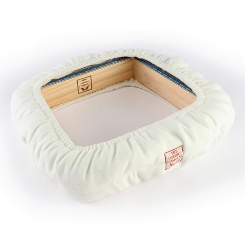 The Oxford Company Rahmenabdeckung, naturweiß, mittelgroß, 35,6 x 35,6 cm bis 45,7 x 45,7 cm The Oxford Company Rahmenabdeckung, naturweiß, mittelgroß, 35,6 x 35,6 cm bis 45,7 x 45,7 cm von The Oxford Punch Needle