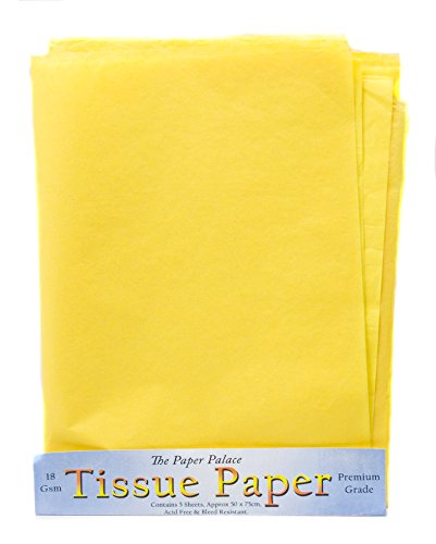 Das Papier Palace Seidenpapier, Seidenpapier, Buttercup, 51 x 76 cm von The Paper Palace