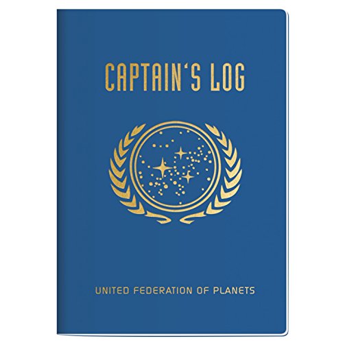 Unemployed Philosophers Guild Star Trek Notizbuch Captain´s Log groß von The Unemployed Philosophers Guild