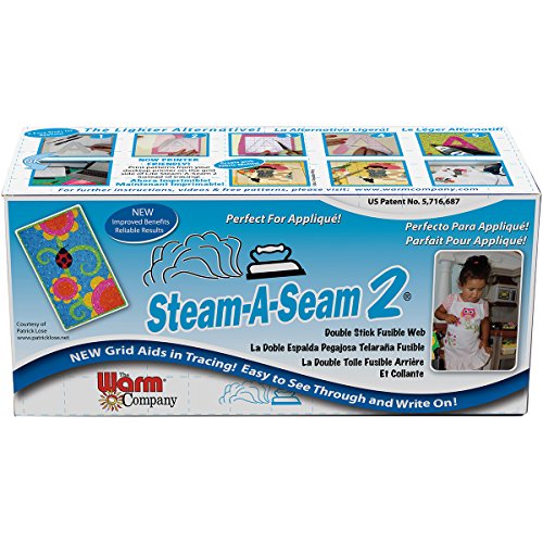 Warm Company Steam-A-Seam 2 Doppelseitiges Klebevlies 12 in x 40 yd von The Warm Company