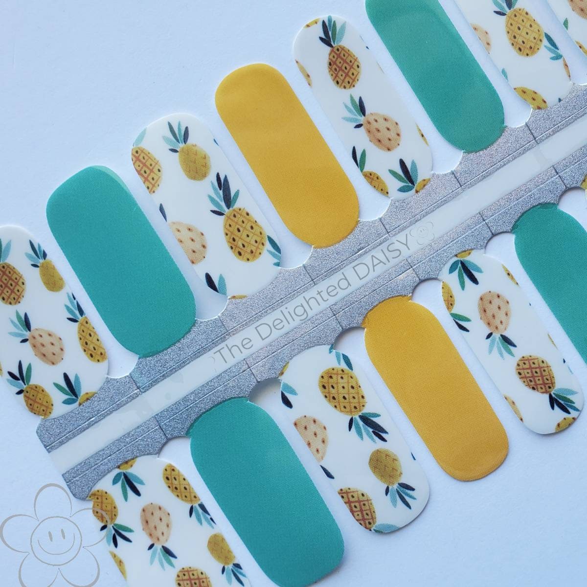 Aloha Ananas Nail Wraps, Strips, Sticker, Art von TheDelightedDaisy