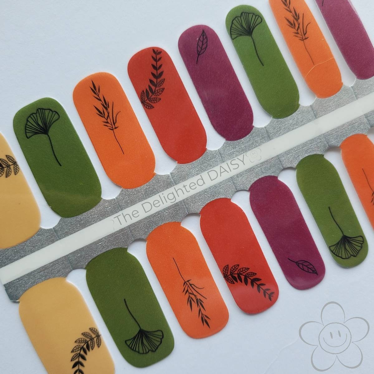 Farben Der Herbstblätter Nail Wraps, Sticker, Art von TheDelightedDaisy