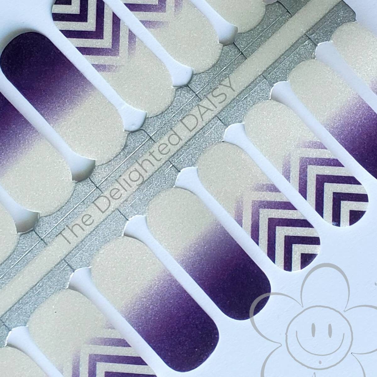 Ombre, Schimmer & Chevron - Oh Mein Gott Nagel Wraps, Aufkleber, Nail Art von TheDelightedDaisy