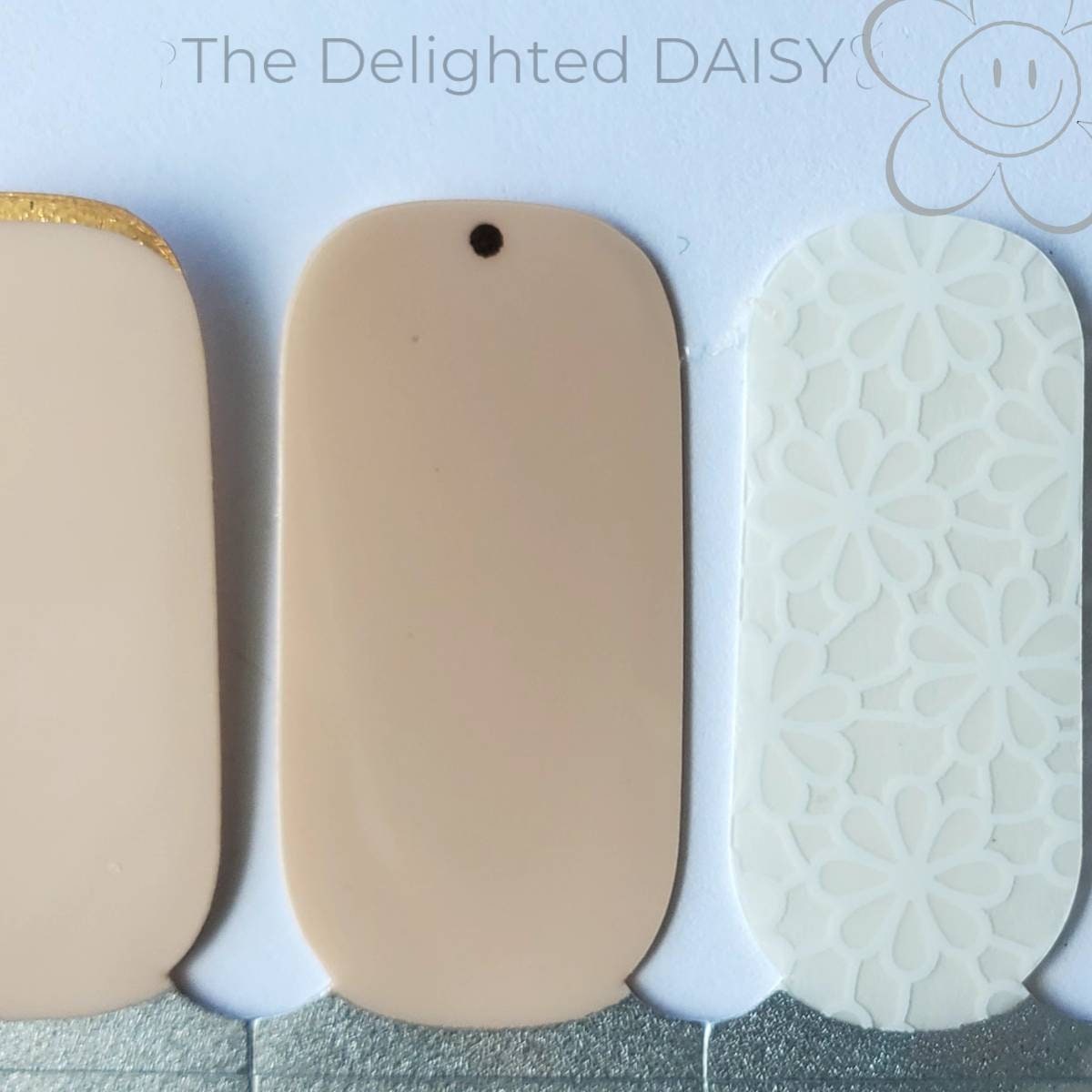 Simple Chic Transparente Overlay Nail Wraps, Nagel Streifen, Aufkleber, Art von TheDelightedDaisy