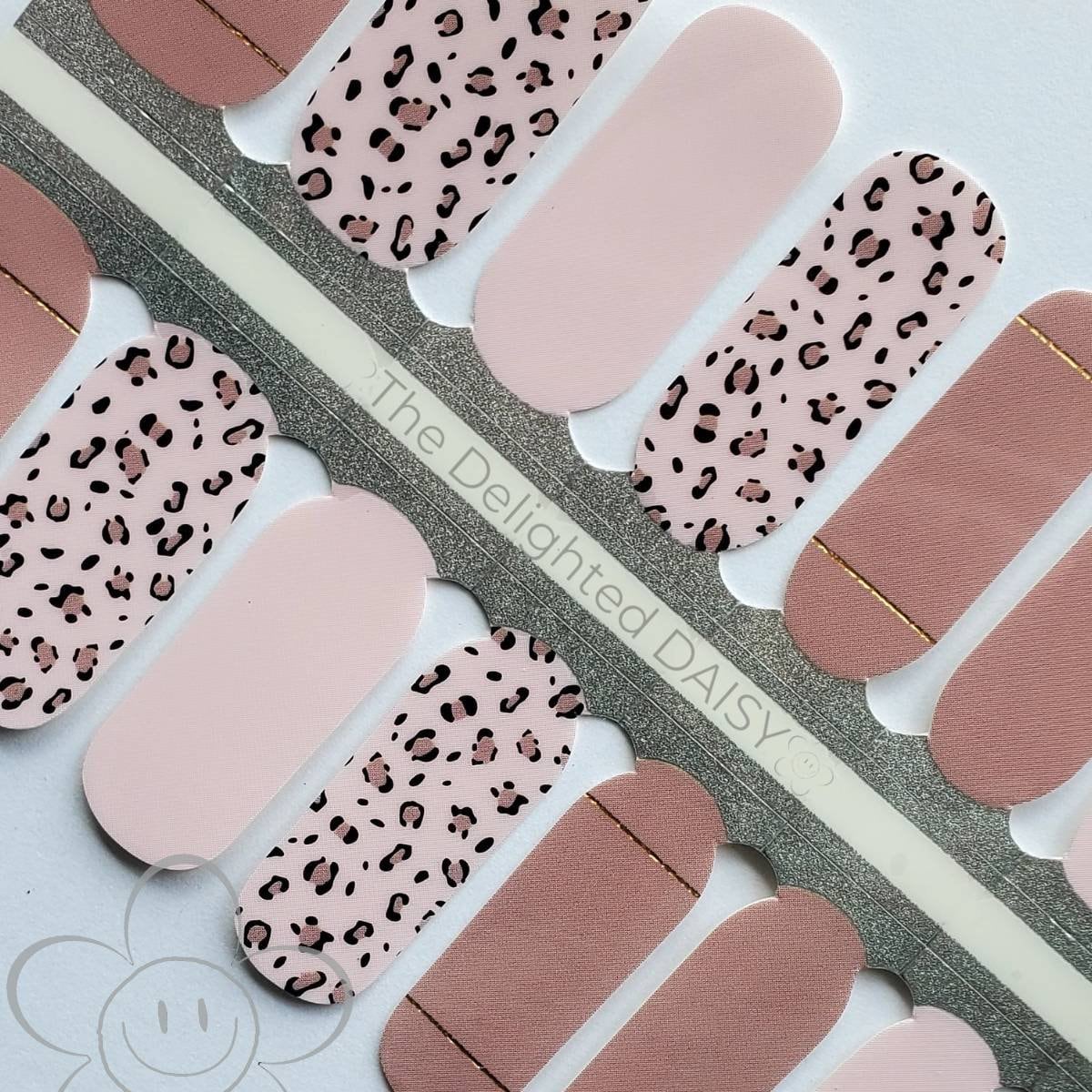 The Chic Cheetah Nail Wraps, Nagelstreifen, Nagelsticker, Art von TheDelightedDaisy