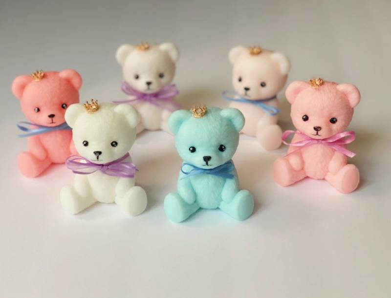 Bärenseife, Babypartybevorzugungen, Geschlecht Offenbaren Bär, Sehr Beary Einzigartiges Geschenk, Partybevorzugung, Babyparty Handgemachtes Geschenk von TheDivaSoap