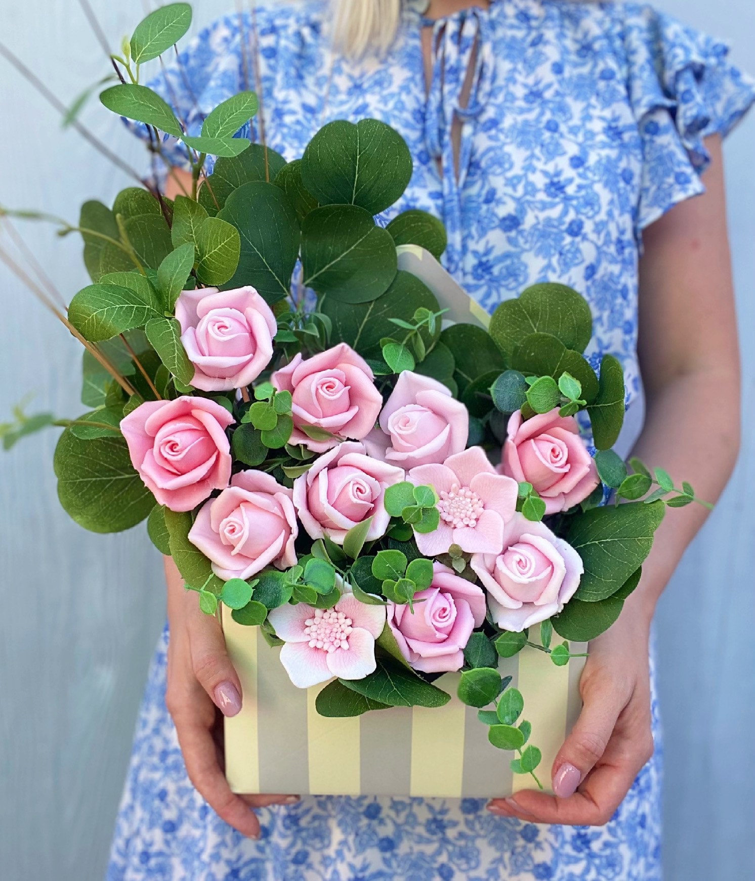 Blumenstraußseife, Muttertagsgeschenk, Rosenstraußseife, Geburtstagsgeschenk Für Ihre Mutter, Geburtstagsgeschenk, Handgemachte Seife, Dekorseife von TheDivaSoap