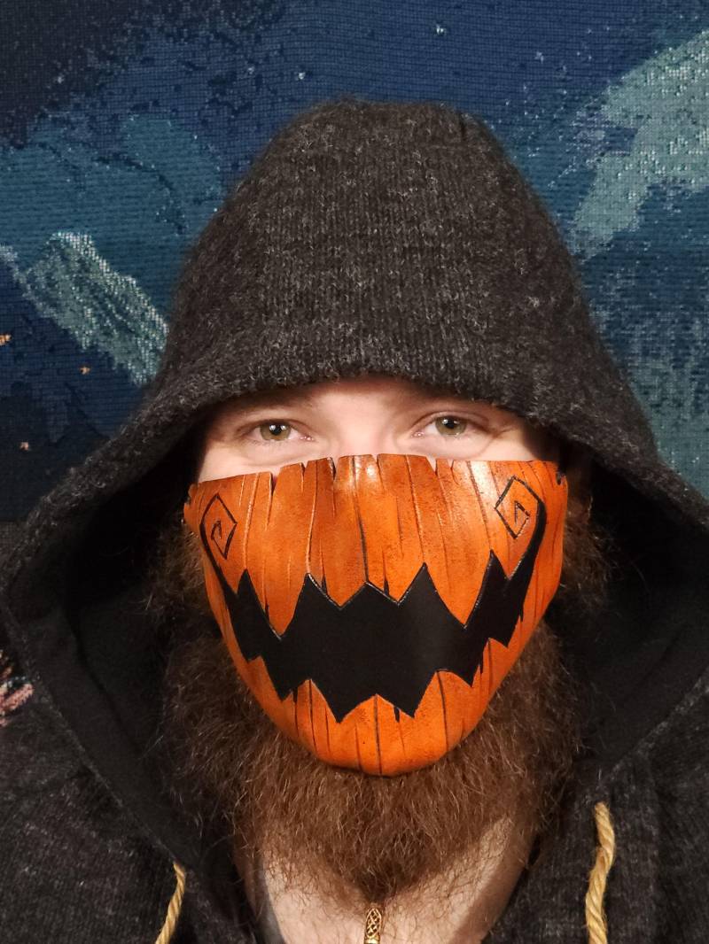 Jack O Lantern Mund Maske von TheFallenCrown