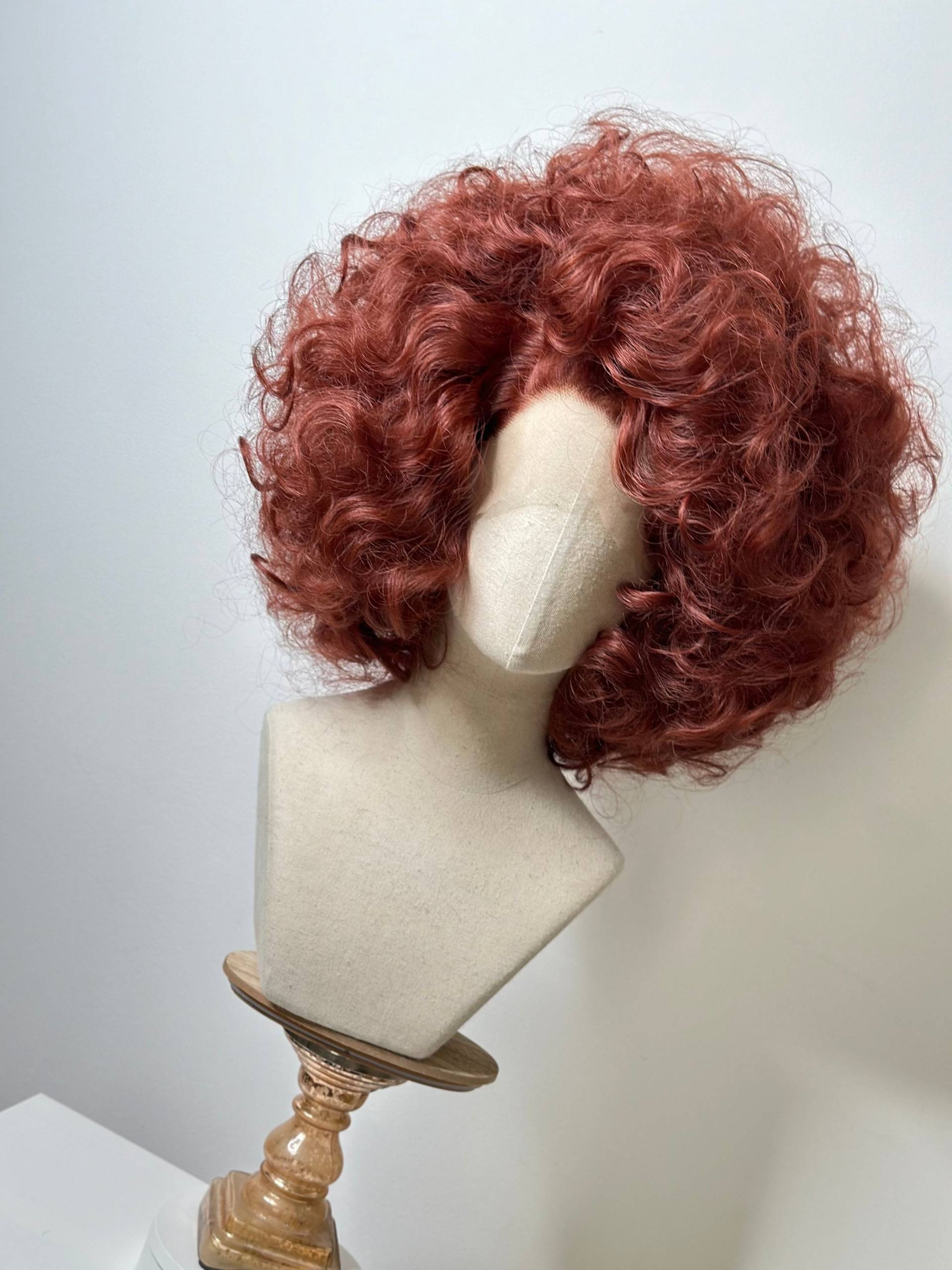 Big 80S Wig Dark Copper von TheGingHair