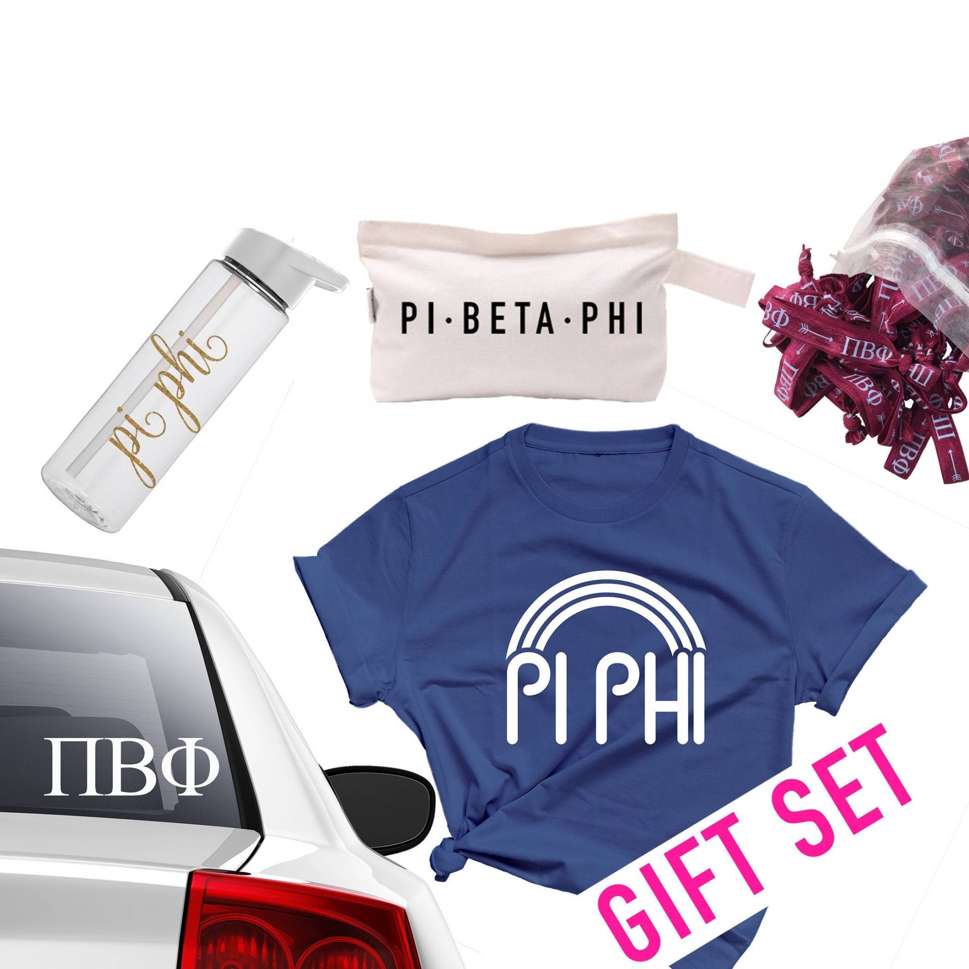 Pi Beta Phi Merch Set - Sorority Geschenkpaket Bid Day von TheLuxuryGirl