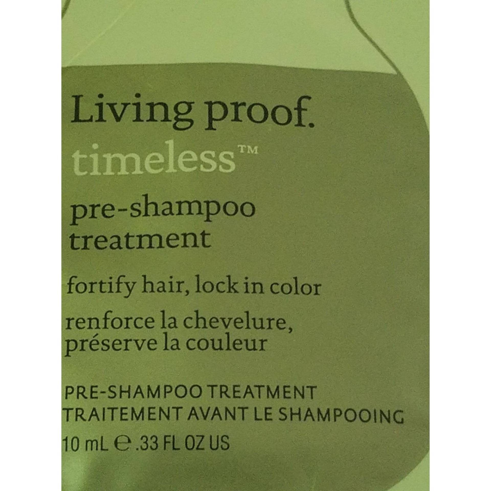 Living Proof Zeitlose Pre-Shampoo Behandlung 0, 33 Fl Oz Travel Size Fortify Haar von ThePlusStore