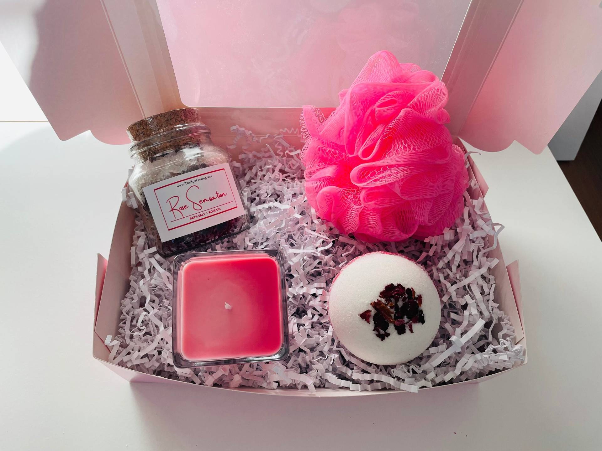 Badekugel Box, Bade Geschenk, Valentinstag Geschenk Frauen, Für Mama, Freundin, | Inklusive Geschenkverpackung von TheSpaFeeling