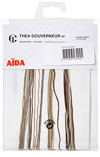 Thea GOUVERNEUR SINCE 1959 2004A Kreuzstich-Set, Mehrfarbig, 13x13cm von Thea GOUVERNEUR SINCE 1959